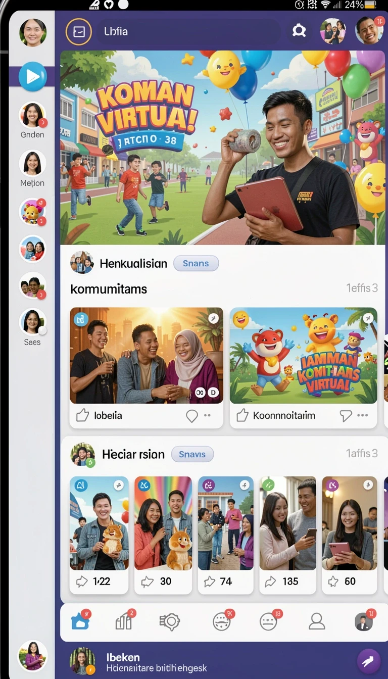 Tampilan utama aplikasi Aplikasi paham777 Terbaru untuk Android dan iOS yang intuitif dan efisien.