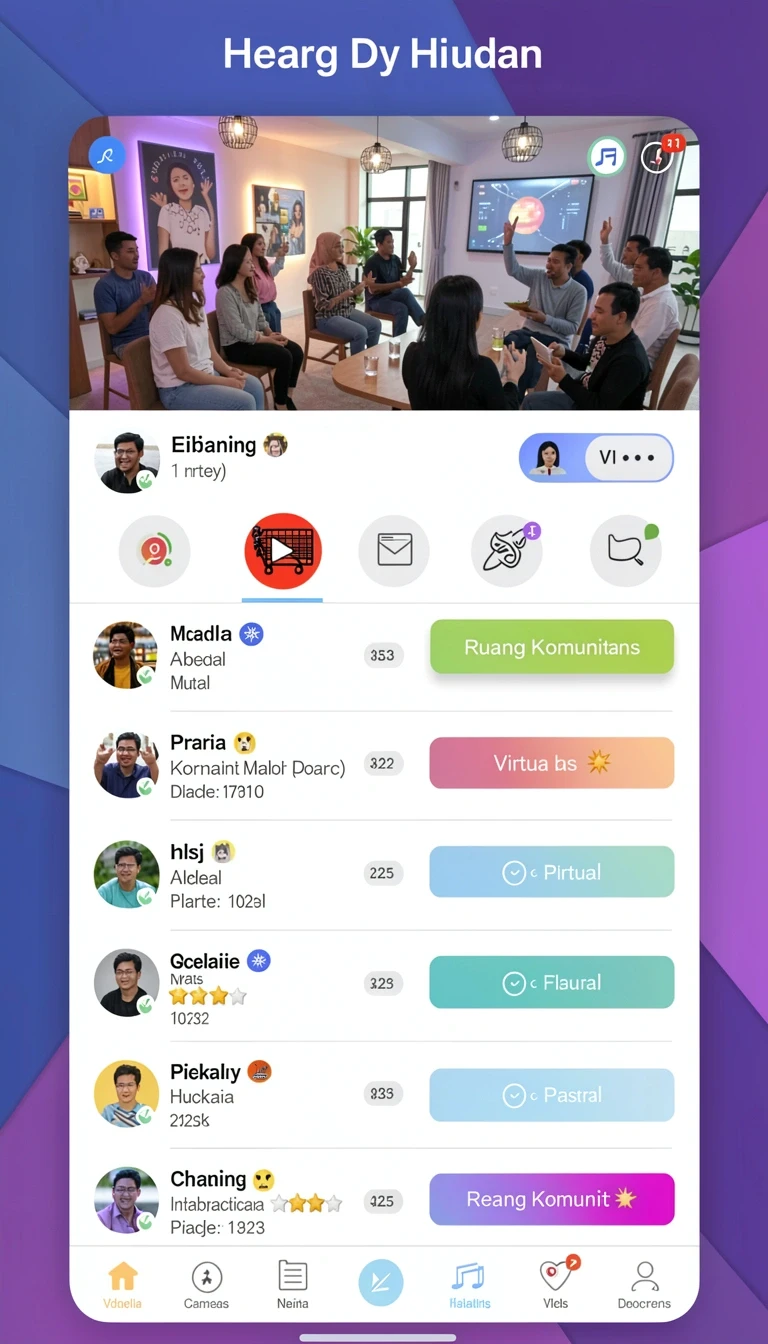 Tampilan utama aplikasi Aplikasi fatcai99 Terpercaya untuk Android yang intuitif dan efisien.