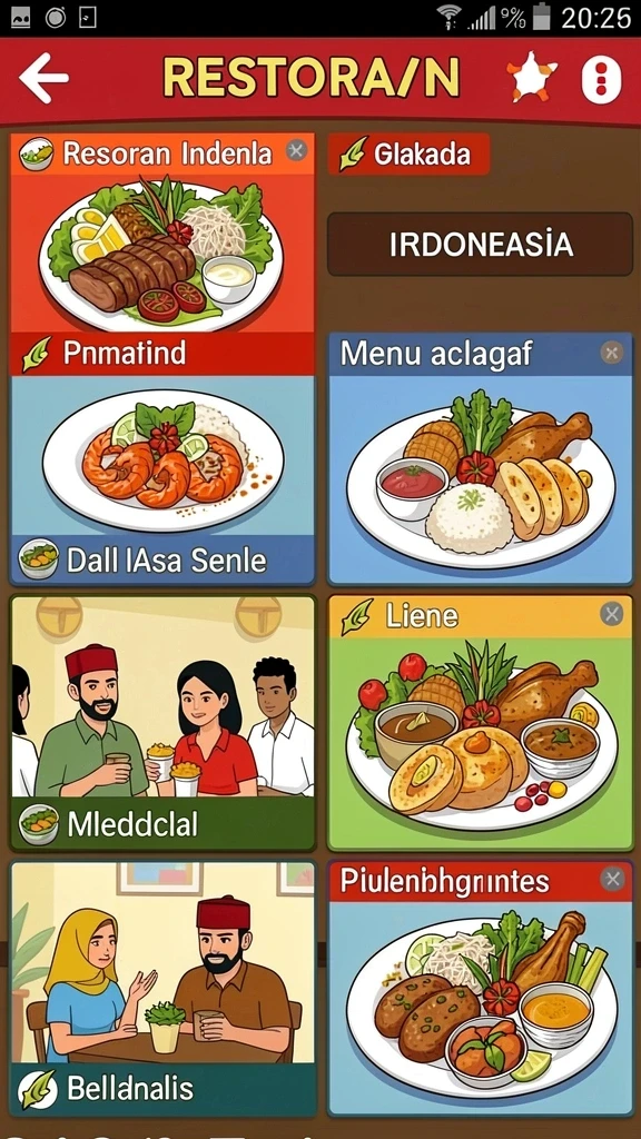 Tampilan utama aplikasi Panduan Instalasi Aplikasi hammerfortune di Android yang intuitif dan efisien.
